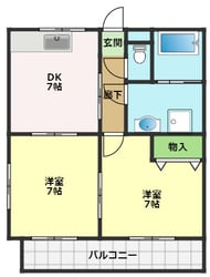 メゾン日ノ出町の物件間取画像